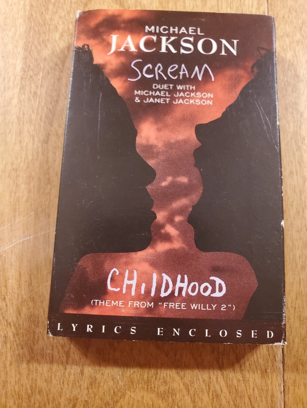Michael Jackson Janet Jackson Scream & Childhood Cassette Single